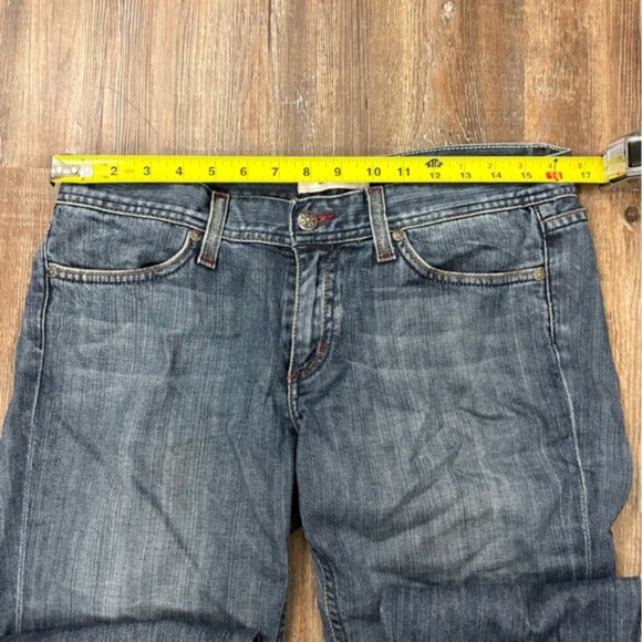 Habitual Straight Leg Nitro Blue Denim Jeans Size 30 Made in the USA Casual - Picture 7 of 11